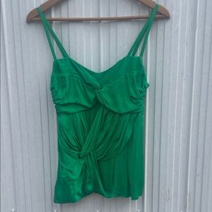 Nanette Lepore Vibrant Green Camisole Top